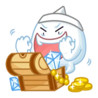 Призрак @StikerDi telegram stickers