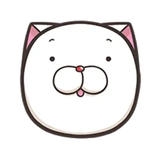 🐵 고양이, 동물, 귀여운, 스티커, 만화 telegram sticker