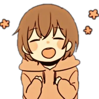 🌸 Anime, Cartoon, Fröhlich, Feier, Süß telegram sticker