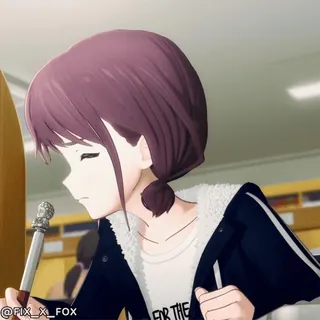 ๐ Karin Asaka Love Live! Nijigasaki High School Idol Club Karin Asaka, anime girl, singing, microphone, Love Live, Nijigasaki, performance whatsapp sticker