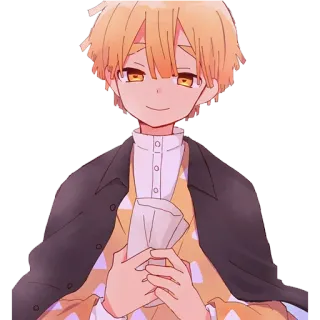 😊 Zenitsu Agatsuma Demon Slayer Anime, Thanh Gươm Diệt Quỷ, Zenitsu, Zenitsu Agatsuma, Manga telegram sticker