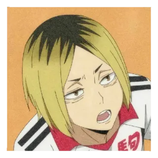 🍁 Kenma Kozume Haikyuu!! Anime, Mangá, Haikyuu, Kenma Kozume, Personagem, Ilustração whatsapp sticker