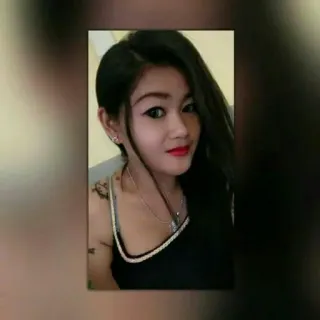 😋 mujer, retrato, persona, belleza, maquillaje telegram sticker