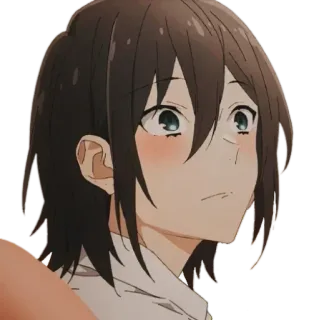 👁️ Anime, Manga, Kreskówka, Postać, Portret telegram sticker