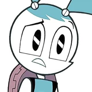 😮 Jenny Wakeman My Life as a Teenage Robot Dessin animé, Robot, Adolescent, Animé, Nickelodeon, Jenny Wakeman telegram sticker