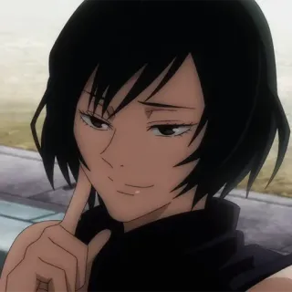 🎭 Maki Zenin Jujutsu Kaisen Anime, Mangá, Personagem, Mulher, Zenin, Maki telegram sticker