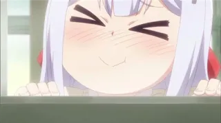 😆 Anime, Carino, Cartone animato, Ragazza telegram sticker