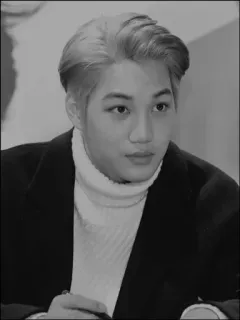 🌑 Kai kai, kpop, 歌手, exo, 偶像, 韩流 telegram sticker