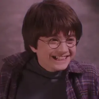 🦁 Harry Potter Harry Potter, Daniel Radcliffe, mago, magia, fantasía, película, personaje whatsapp sticker