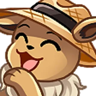 Evoli whatsapp stickers