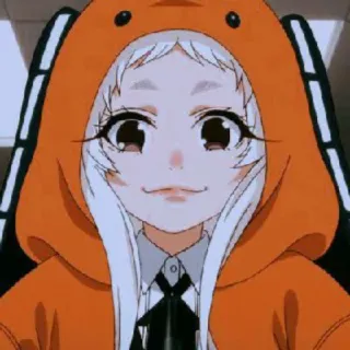 🍭 Ririka Momobami Kakegurui 애니메이션, 만화, 인물 사진, 모모바미 리리카, 카케구루이 telegram sticker