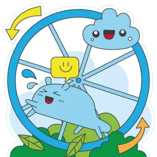 🎡 telegram sticker