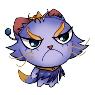 😡 gatto, arrabbiato, felino, cartone animato, adesivo, carino telegram sticker