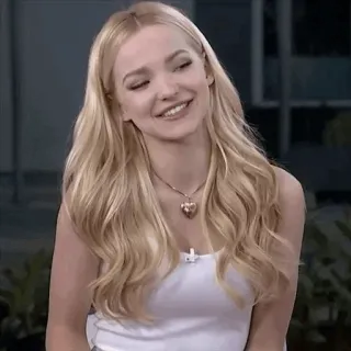 ☁ Dove Cameron attrice, cantante, bionda, donna, celebrità telegram sticker