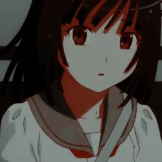 🧿 Anime Mädchen, Schuluniform, Anime, Süß, Manga telegram sticker