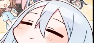 ❤️ anime, manga, cute, girl telegram sticker