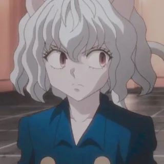 😡 Neferpitou Hunter x Hunter Anime, Chat, Fourmi Chimère, Hunter x Hunter, Neferupito whatsapp sticker