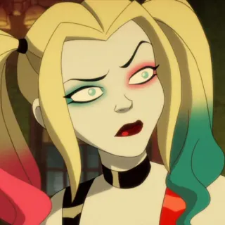 🎪 Harley Quinn 할리 퀸, dc 코믹스, 만화 캐릭터, 악당, 안티 히어로 telegram sticker