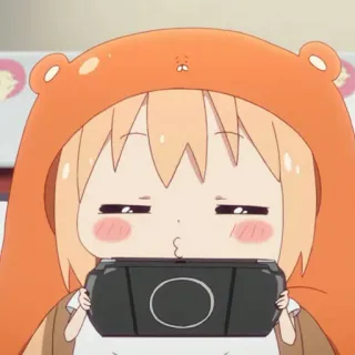 - “ Doma Umaru ” 🍣 By: @KpopStan telegram stickers
