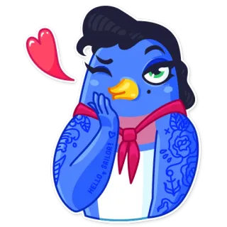 Hello, Sailor telegram stickers