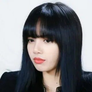 🍸 Lisa Kpop, Cantora, Mulher, Retrato, Lisa, Blackpink whatsapp sticker