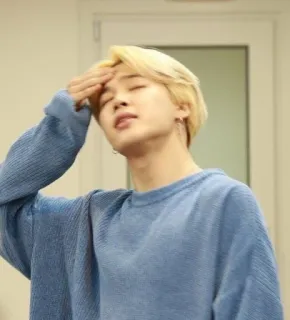 🤦‍♂️ Jimin Jimin, BTS, kpop, singer, music telegram sticker
