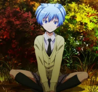 🌀 Nagisa Shiota Assassination Classroom Anime, Personagem, Uniforme escolar, Assassination Classroom, Nagisa Shiota whatsapp sticker