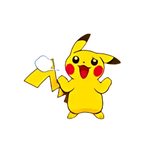 😺 Pikachu pokemon, pikachu, desenho animado, anime, amarelo, bandeira whatsapp sticker