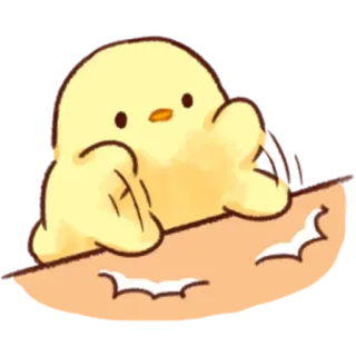 😠 น่ารัก, ลูกไก่, ไข่, สัตว์, คาวาอิ, สติกเกอร์ telegram sticker