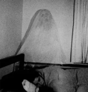 😀 fantôme, effrayant, paranormal, surnaturel, horreur, apparition telegram sticker