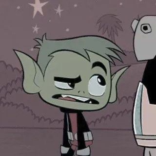 Beast Boy @IAm_SasukeUchiha telegram stickers