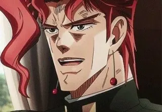 🌟 Noriaki Kakyoin JoJo's Bizarre Adventure Anime, Manga, Personnage, Noriaki Kakyoin, JoJo's Bizarre Adventure telegram sticker