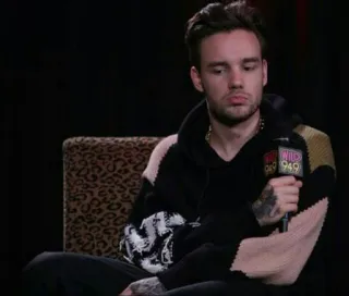 ✨ Liam Payne Liam Payne, singer, One Direction, interview, celebrity, portrait telegram sticker