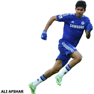 ⚽ ALI AFSHAR sepak bola, atlet, olahraga, sepak bola, pemain telegram sticker