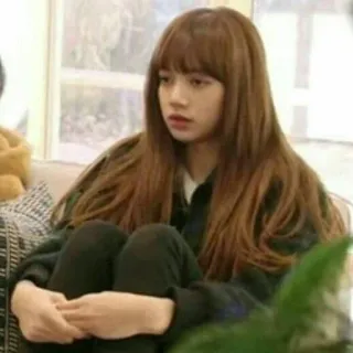 😴 Lisa K-Pop, Lisa, Blackpink, Beroemdheid, Idool, Vrouw whatsapp sticker