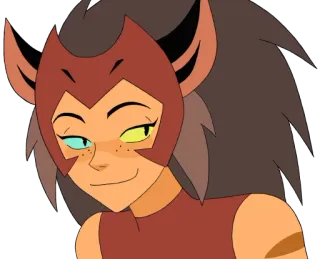 😏 Adora She-Ra and the Princesses of Power catra, shera, adora, cartoon, anime, character telegram sticker