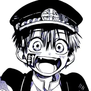🫐 Hanako-kun Toilet-Bound Hanako-kun Anime, Manga, Hanako-kun, Toilet-bound Hanako-kun, Personaggio, Scuola, Soprannaturale telegram sticker