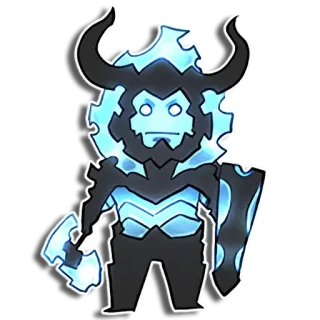 😈 monster, demon, devil, gear, creature, cartoon telegram sticker