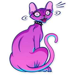 The Neon Demon telegram stickers