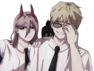 😒 Denji Chainsaw Man Anime, Manga, Chainsaw Man, Denji, Power telegram sticker