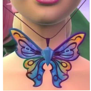 🌺 farfalla, collana, gioielli, ciondolo, accessorio, moda whatsapp sticker