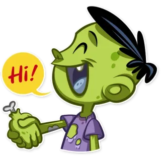 Z For Zombie telegram stickers