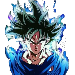 👊 Goku Dragon Ball Anime, Goku, Dragon Ball, Vechten, Superheld, Personage telegram sticker