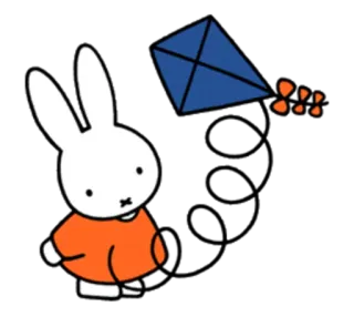 Nijntje / Miffy telegram stickers