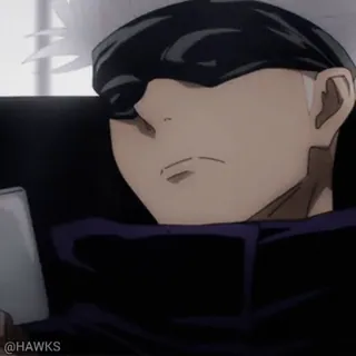 😒 Gojo Satoru Jujutsu Kaisen Anime, Gojo, Satoru, Mangá, Jujutsu Kaisen telegram sticker