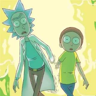 😳 Rick Sanchez Rick and Morty rick and morty, phim hoạt hình, adult swim, rick, morty, khoa học viễn tưởng, phim hoạt hình dài tập telegram sticker