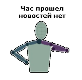 ⏰ Час прошел
новостей нет russisch, warten, warte auf Neuigkeiten, geduld, neuigkeiten telegram sticker