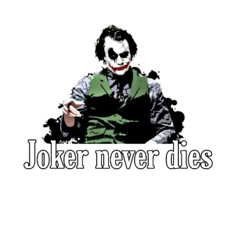 Joker the legend telegram stickers