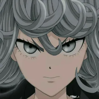 📎 Tatsumaki One-Punch Man Tatsumaki, One-Punch Man, Anime, Psíquica, Héroe, Personaje femenino telegram sticker