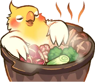 Coca Bird 1&2 ErA whatsapp stickers